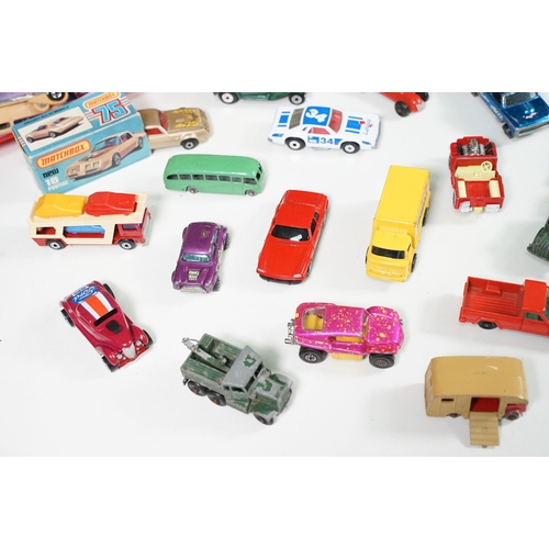 1439 - Collection of diecast models circa mid 20th C to 1980s to include mainly Matchbox examples featuring... 
