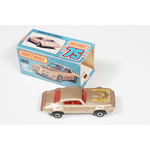1439 - Collection of diecast models circa mid 20th C to 1980s to include mainly Matchbox examples featuring... 