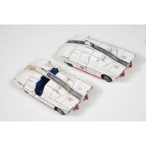 1441 - Around 30 TV & Sci Fi related play worn diecast models to include Dinky Maximum Security Vehicle, Co... 