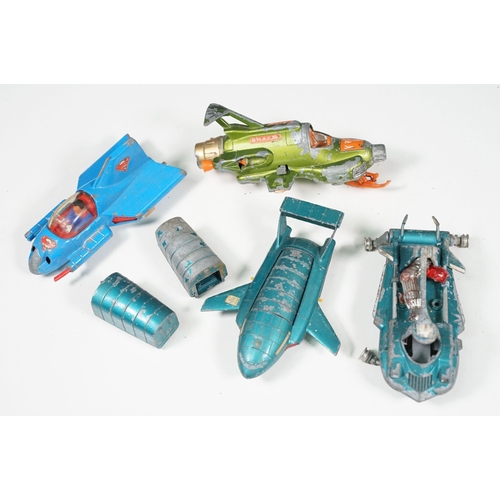 1441 - Around 30 TV & Sci Fi related play worn diecast models to include Dinky Maximum Security Vehicle, Co... 