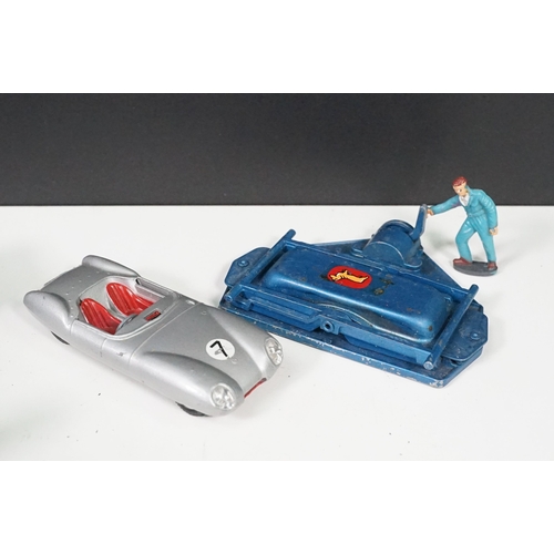 1442 - Around 40 play worn Mid 20th C Corgi diecast models to include Volkswagen Toblerone, Tour de France ... 