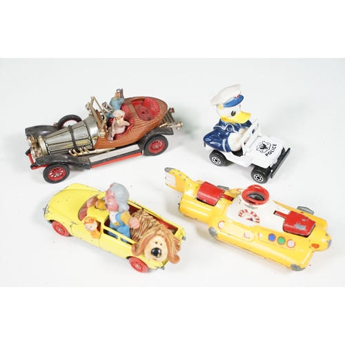 1443 - Over 40 Sci Fi & TV related play worn diecast models to include 4 x Dinky Shado 2, 5 x Corgi Buck Ro... 