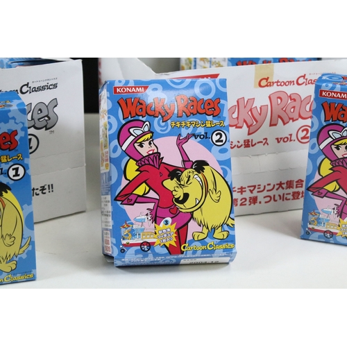 11 Boxed Konami Wacky Races Cartoon Classics figure sets to include 6 x ...