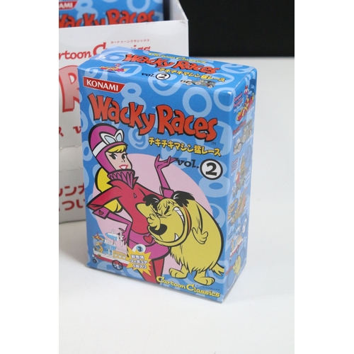 11 Boxed Konami Wacky Races Cartoon Classics figure sets to include 6 x ...