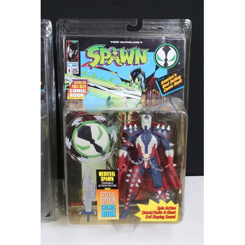 Six Carded Todd Toys Spawn figures with comics featuring Overkill ...
