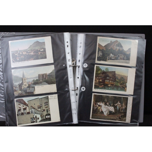 A large collection of early 20th century mainly printed postcards to ...
