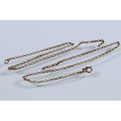 233 - Group of 9ct gold jewellery to include a coin ring mount with pierced shoulders (hallmarked Sheffiel... 