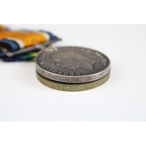 432 - A Full Size British World War One / WW1 medal pair to include the Great War For Civilisation Victory... 