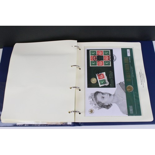 419 - A collection of Westminster Mint Queen Elizabeth II 2002 Golden Jubilee coin covers within two origi... 