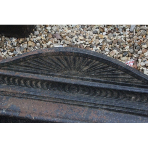 Cast iron wall mounting lion's mask water feature, green painted ...