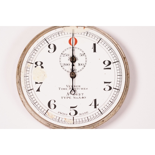 Mid 20th century Venner Time Switches Ltd Swiss made stop watch, No ...