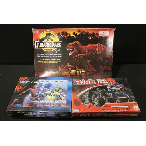 64 - 23 Boxed TV / Film / Sci Fi board games to include Parker Captain Planet, Parker Jurassic Park, Park... 