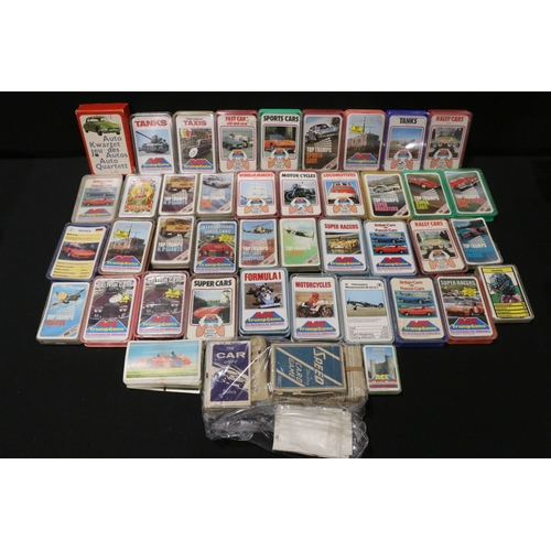 68 - Over 120 vintage Top Trumps, Ace Trump Games and similar card games to include Worls Class Cars, Cla... 