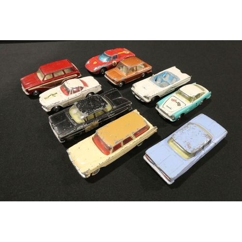 69 - 50 Mid 20th C play worn diecast models to include Corgi, Dinky, Matchbox etc featuring Corgi Bedford... 