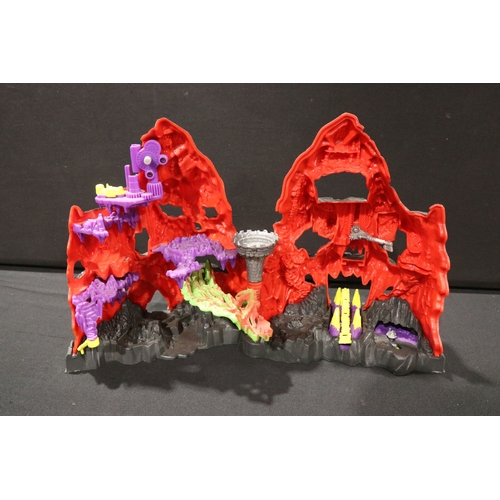 81 - Four 80/90s play worn play sets and accessories to include Kenner The Real Ghostbusters ECTO 1, Blue... 