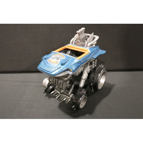 81 - Four 80/90s play worn play sets and accessories to include Kenner The Real Ghostbusters ECTO 1, Blue... 