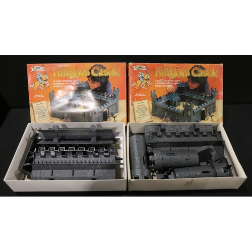 83 - Six boxed figure play sets to include 3 x Britains Knights of the Sword (Castle Set, Lion Castle & S... 