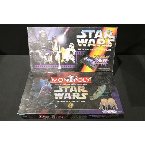 91 - Star Wars - 13 Boxed Star Wars board games to include sealed Monopoly Episode I Collectors Edition, ... 