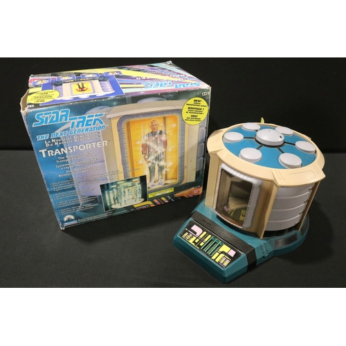 92 - Three boxed Playmates Bandai Star Trek The Next Generation play sets to include Bridge Playset, Borg... 