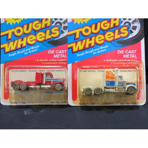 74 - Shop Stock - Kidco trade box containing 20 x carded Tough Wheels Trucks No 11600 featuring 2 x varia... 