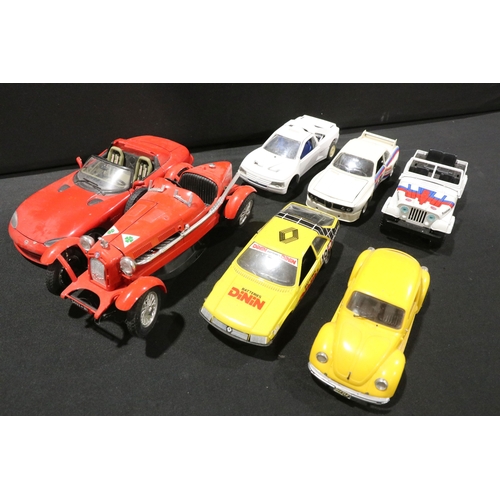 73 - Nine boxed diecast models to include 4 x Polistil (S686 Mercedes 450SL, S15 Volkswagen Cabriolet, S2... 