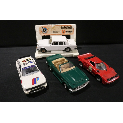 73 - Nine boxed diecast models to include 4 x Polistil (S686 Mercedes 450SL, S15 Volkswagen Cabriolet, S2... 