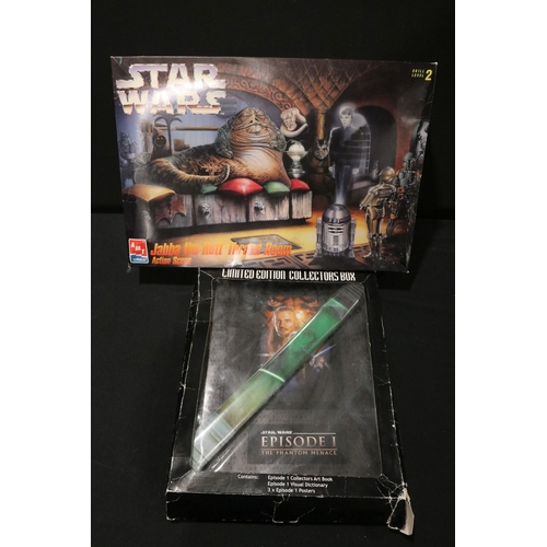 89 - Star Wars - 10 Boxed Star Wars figures, toys and collectables plus additional unboxed items featurin... 