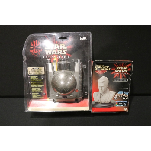 89 - Star Wars - 10 Boxed Star Wars figures, toys and collectables plus additional unboxed items featurin... 