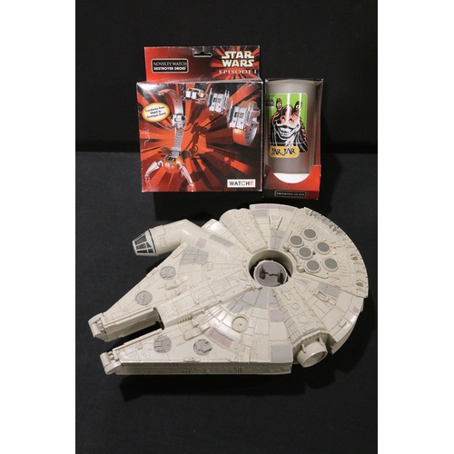 89 - Star Wars - 10 Boxed Star Wars figures, toys and collectables plus additional unboxed items featurin... 