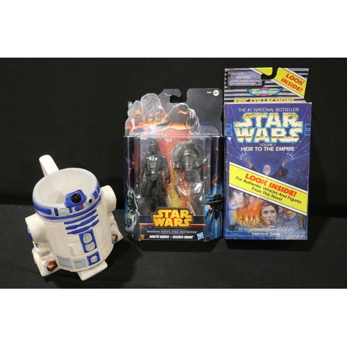 89 - Star Wars - 10 Boxed Star Wars figures, toys and collectables plus additional unboxed items featurin... 