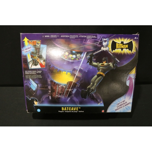 96 - Four boxed superhero /Sci Fi play sets to include Bluebird Manta Force Entire Space Battle Ship (unc... 