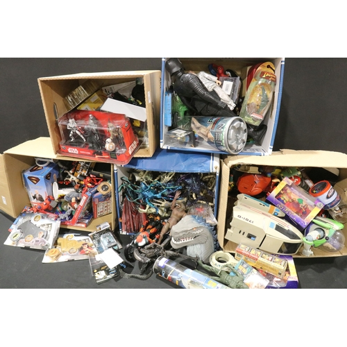 97 - Large collection of TV & Sci Fi related figures, toys and collectables to include Alien, Predator, I... 