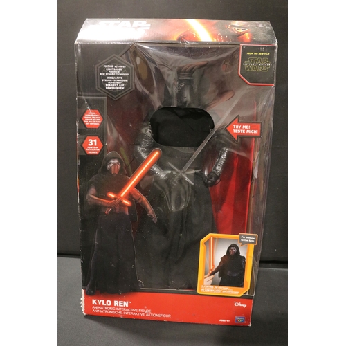 99 - Star Wars - 10 Boxed and carded Star Wars toys and collectables to include Hasbro Darth Vader Voice ... 