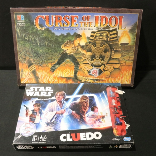94 - 27 Boxed board games to include Lord of the Rings Risk, MB Heroscape, MB Curse of the Idol, Star War... 