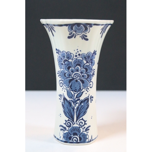 42 - Group of Delft wares, to comprise lidded pot, jug, ashtray, vase, etc. together with two modern Chin... 