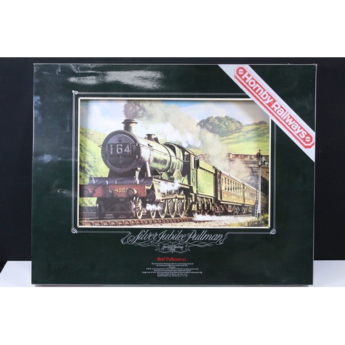 Boxed Hornby OO gauge R687 Silver Jubilee Pullman Electric Train Set ...