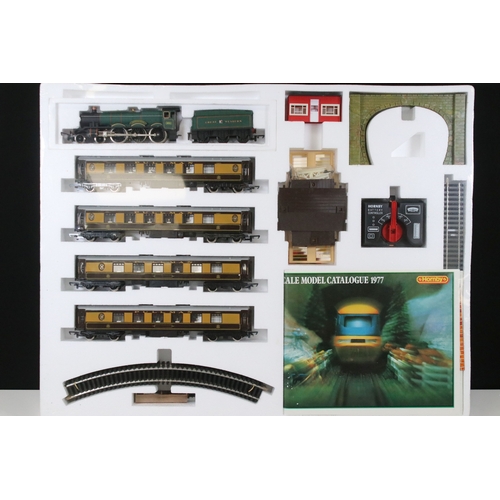 Boxed Hornby OO gauge R687 Silver Jubilee Pullman Electric Train Set ...
