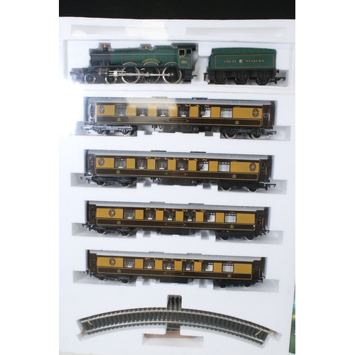 Boxed Hornby OO gauge R687 Silver Jubilee Pullman Electric Train Set ...