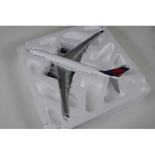 268 - Six boxed 1/200 Gemini 200 diecast model aircraft to include G2DAL332 Delta Airbus A330-200, G2AFO30... 