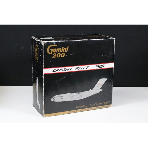 268 - Six boxed 1/200 Gemini 200 diecast model aircraft to include G2DAL332 Delta Airbus A330-200, G2AFO30... 