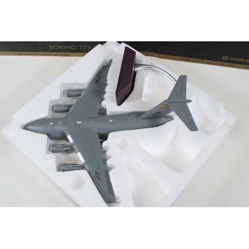 268 - Six boxed 1/200 Gemini 200 diecast model aircraft to include G2DAL332 Delta Airbus A330-200, G2AFO30... 