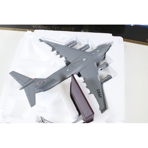 268 - Six boxed 1/200 Gemini 200 diecast model aircraft to include G2DAL332 Delta Airbus A330-200, G2AFO30... 