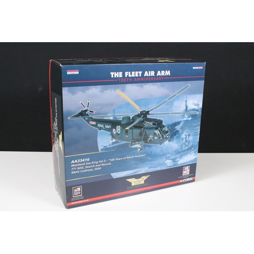 274 - Four boxed Corgi Aviation Archive diecast models to include 3 x 1/72 (AA36613 Lockheed P-38J Lightni... 