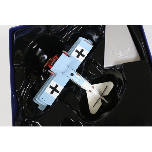 274 - Four boxed Corgi Aviation Archive diecast models to include 3 x 1/72 (AA36613 Lockheed P-38J Lightni... 