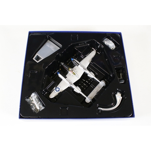 274 - Four boxed Corgi Aviation Archive diecast models to include 3 x 1/72 (AA36613 Lockheed P-38J Lightni... 