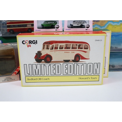 273 - 28 Boxed / cased diecast models to include Oxford Diecast Omnibus, Corgi Original Omnibus, EFE Exclu... 