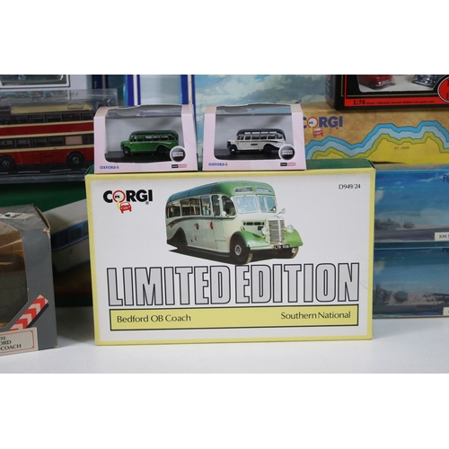 273 - 28 Boxed / cased diecast models to include Oxford Diecast Omnibus, Corgi Original Omnibus, EFE Exclu... 