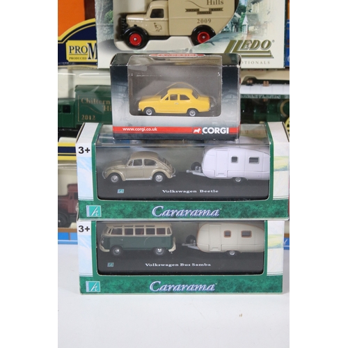 280 - 43 Boxed diecast / plastic models and sets to include 2 x Wheelers sets, Corgi Trackside, Cararama, ... 