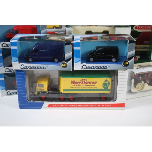 280 - 43 Boxed diecast / plastic models and sets to include 2 x Wheelers sets, Corgi Trackside, Cararama, ... 
