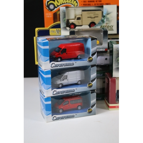 280 - 43 Boxed diecast / plastic models and sets to include 2 x Wheelers sets, Corgi Trackside, Cararama, ... 